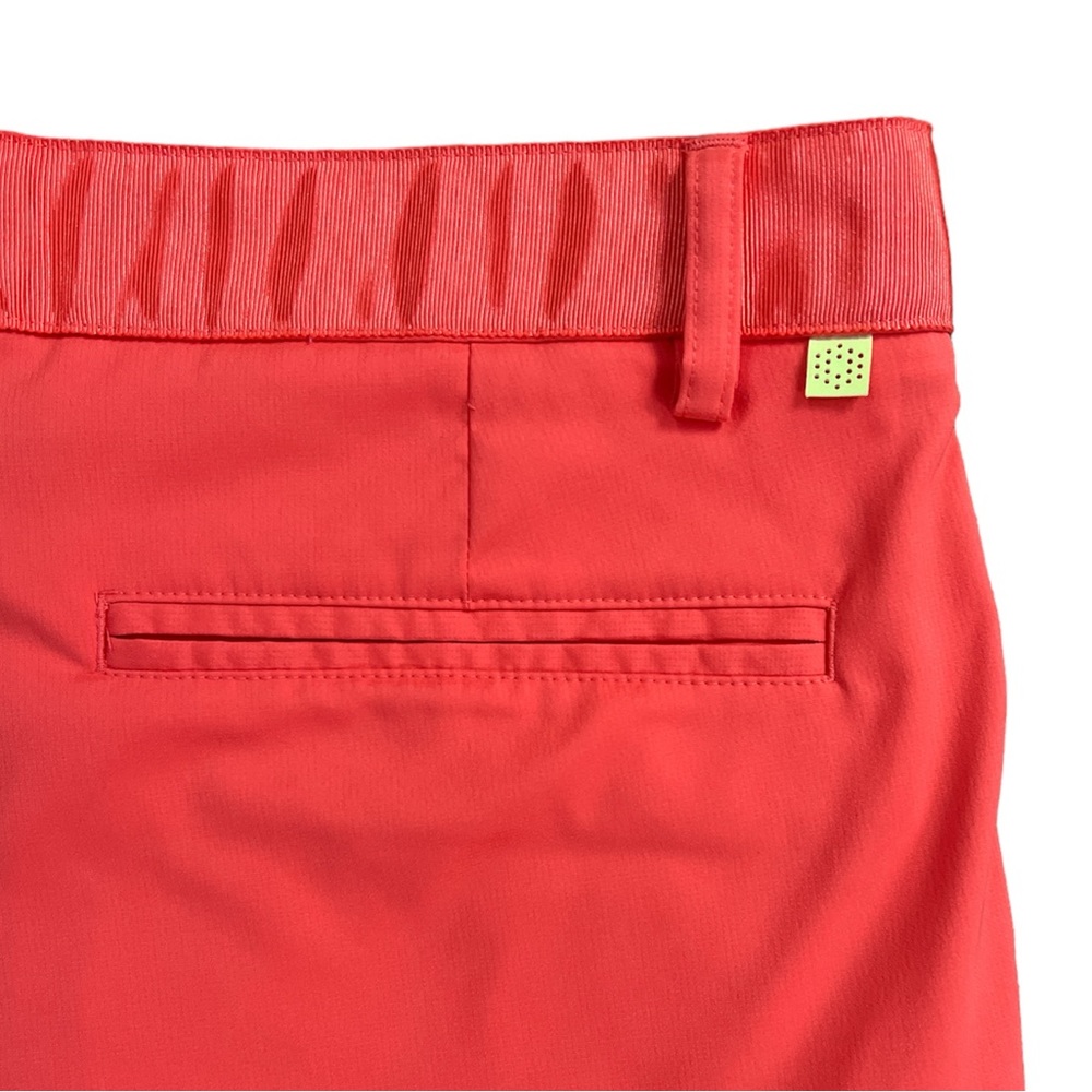 Puma Women's Hot‎ Coral Tech Bermuda Golf Shorts Size: 6 NWOT - Picture 7 of 12